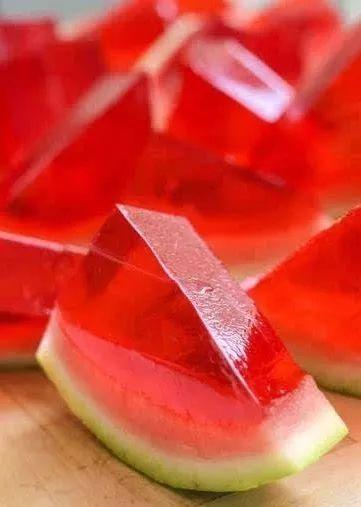 吃果冻吃瓜,甜蜜与清爽的味蕾之旅